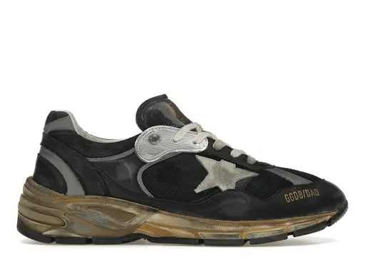 Golden Goose Running Dad Black Grey Golden Goose