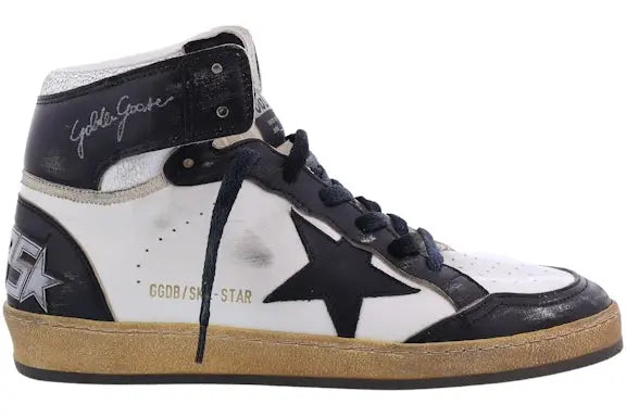 Golden Goose Sky-Star White Black Ice Golden Goose