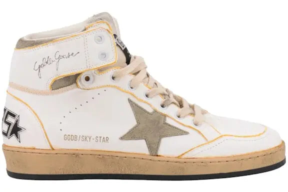 Golden Goose Sky-Star White Taupe Golden Goose