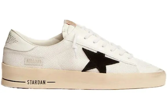 Golden Goose Stardan White Black Golden Goose