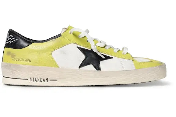 Golden Goose Stardan Yellow White Black Golden Goose