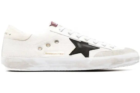 Golden Goose Super-Star Nylon White Black Beige Golden Goose