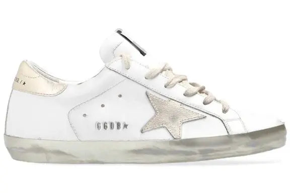 Golden Goose Super-Star White Gold Sparkle (Women's) Golden Goose