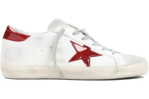Golden Goose Super-Star White Red Ice (Women's) Golden Goose