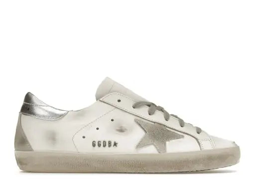 Golden Goose Super-Star White Silver (Women's) Golden Goose