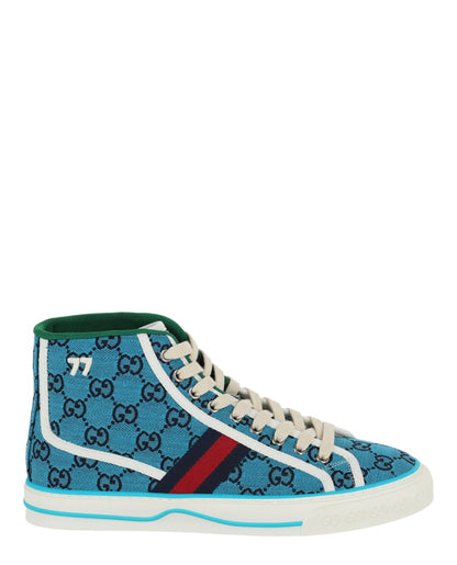 Gucci GG Supreme High Blue - VOSneakers