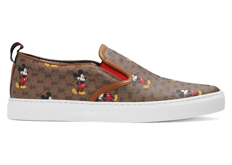 Gucci GG Supreme Slip-On Disney Mickey Mouse - VOSneakers