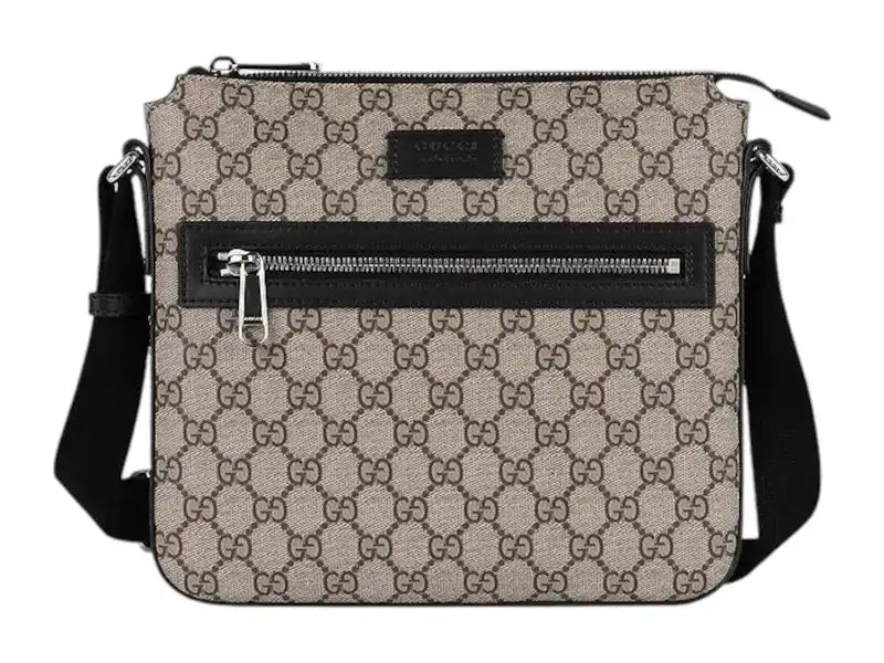 Gucci Supreme Messenger Crossbody Bag Beige - VOSneakers