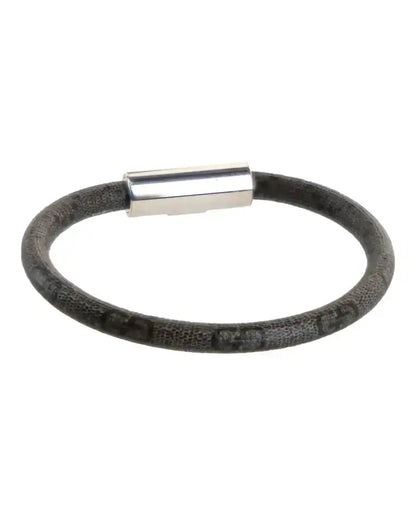 Gucci Trademark GG Supreme Bracelet Silver - VOSneakers
