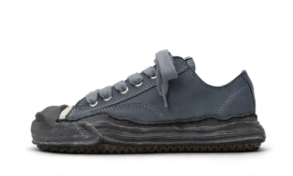 Hank OG Sole Over-Dyed Canvas Low Black VOSneakers