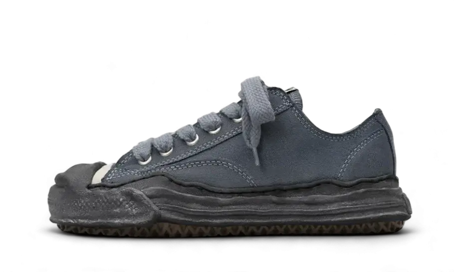 Hank OG Sole Over-Dyed Canvas Low Black VOSneakers