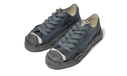 Hank OG Sole Over-Dyed Canvas Low Black VOSneakers