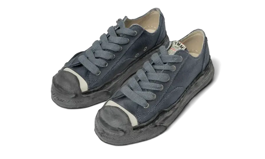 Hank OG Sole Over-Dyed Canvas Low Black VOSneakers