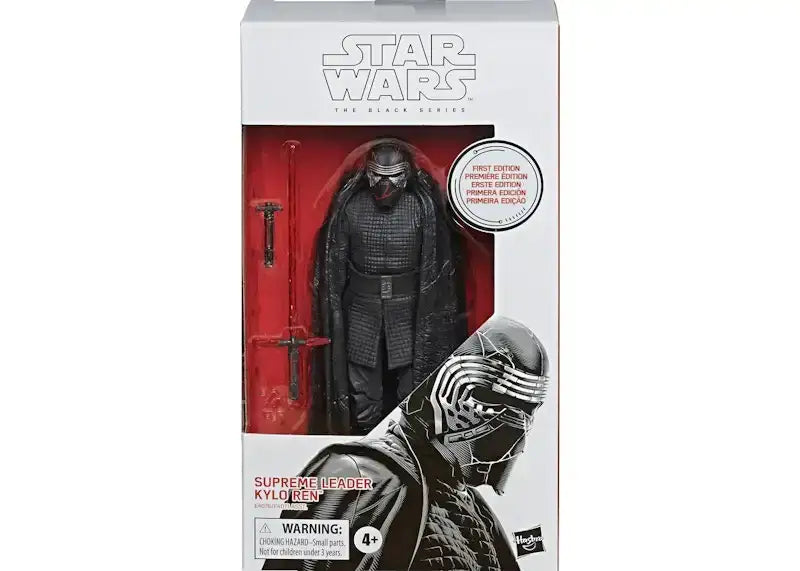 Hasbro Star Wars The Black Series Supreme Leader Kylo Ren (First Edition) Action Figure - VOSneakers
