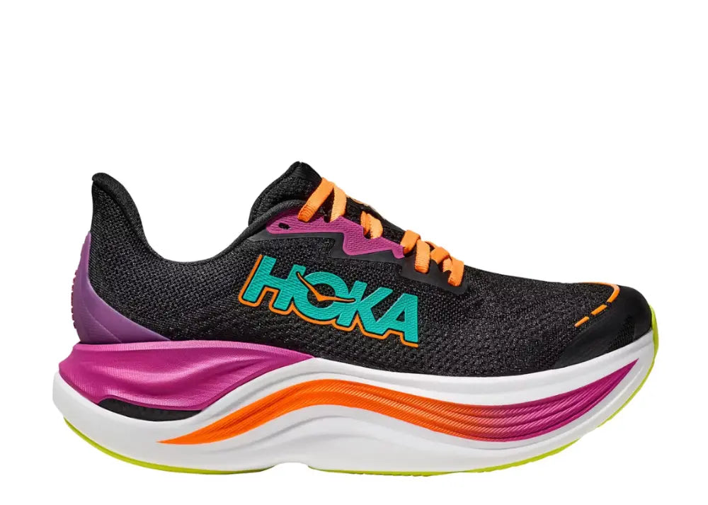 Hoka One One Skyward X Black Electric Aqua Hoka One One