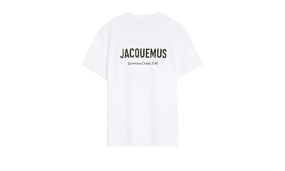 Jacquemus T-Shirt The Dubai Address White Jacquemus
