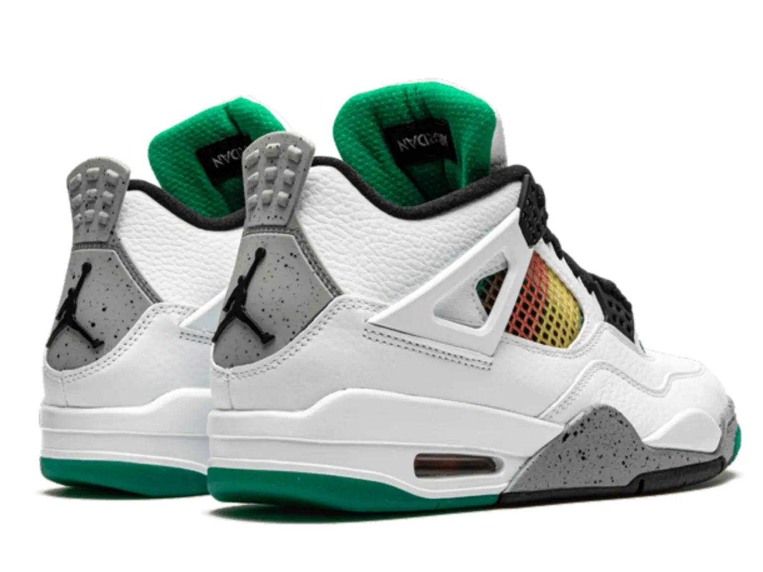 Jordan 4 Retro Lucid Green Rasta (Femme) Air Jordan