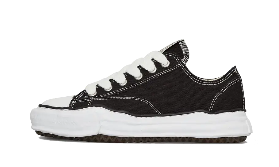 Maison Mihara OG Sole Canvas Low Black VOSneakers