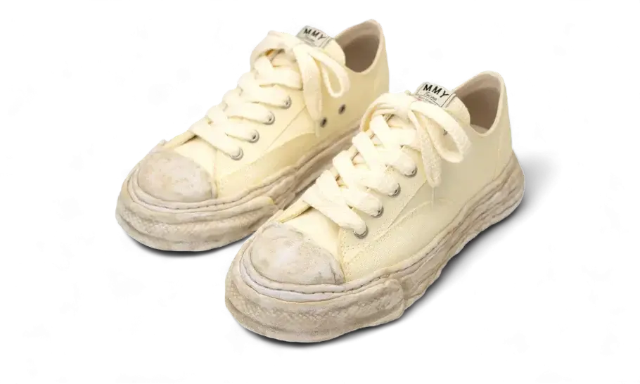 Maison Mihara Peterson Canvas Low Vintage White VOSneakers