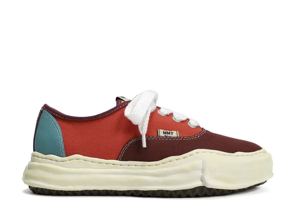 Maison Mihara Yasuhiro Baker OD OG Sole Canvas Low Orange Maison Mihara Yasuhiro