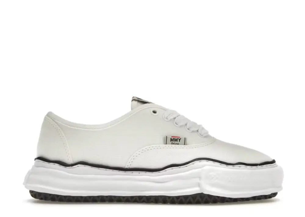 Maison Mihara Yasuhiro Baker OG Sole Canvas Low White Maison Mihara Yasuhiro