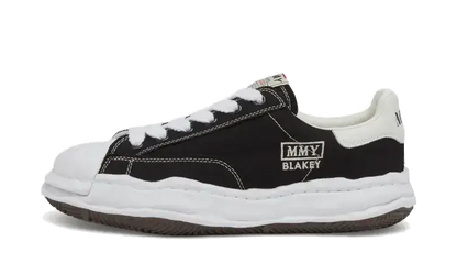 Maison Mihara Yasuhiro Blakey OG Sole Canvas Low Black White Maison Mihara Yasuhiro