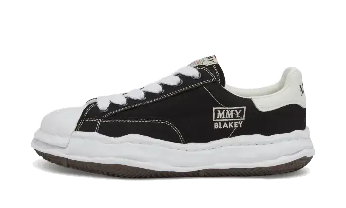Maison Mihara Yasuhiro Blakey OG Sole Canvas Low Black White Maison Mihara Yasuhiro