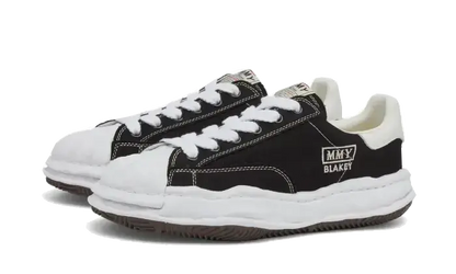 Maison Mihara Yasuhiro Blakey OG Sole Canvas Low Black White Maison Mihara Yasuhiro