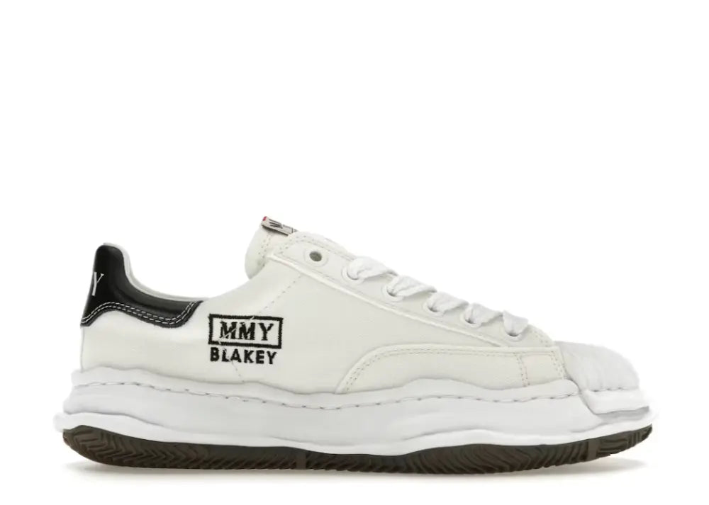 Maison Mihara Yasuhiro Blakey OG Sole Canvas Low White Maison Mihara Yasuhiro