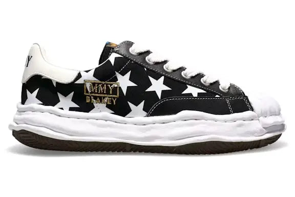 Maison Mihara Yasuhiro Blakey OG Sole Canvas Lowatmos Star Print Black Maison Mihara Yasuhiro