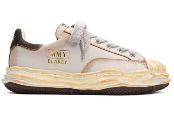 Maison Mihara Yasuhiro Blakey OG Sole Vegan Leather Low White Maison Mihara Yasuhiro