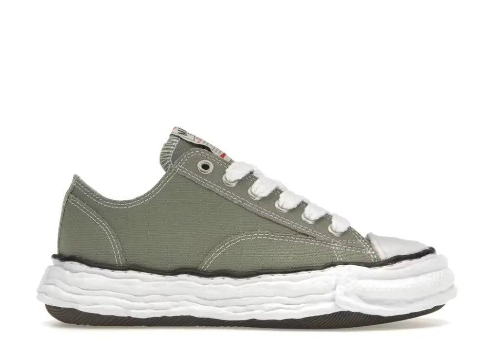Maison Mihara Yasuhiro Peterson 23 OG Sole Canvas Low Green Maison Mihara Yasuhiro