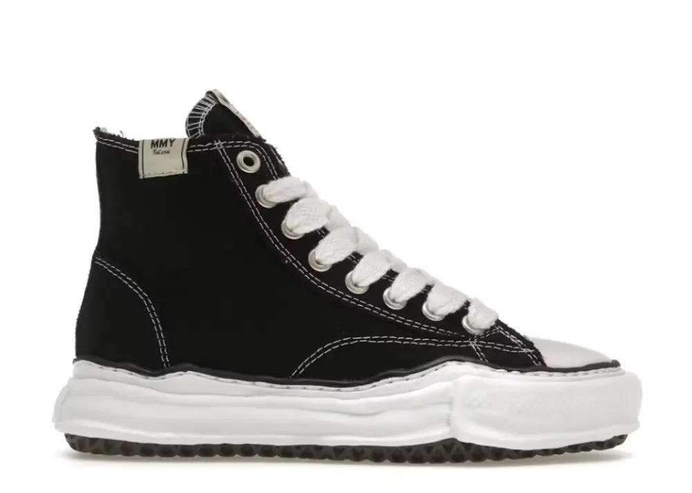 Maison Mihara Yasuhiro Peterson OG Sole Canvas High Black Maison Mihara Yasuhiro