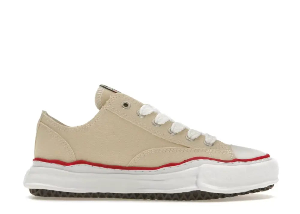 Maison Mihara Yasuhiro Peterson OG Sole Canvas Low Natural Maison Mihara Yasuhiro