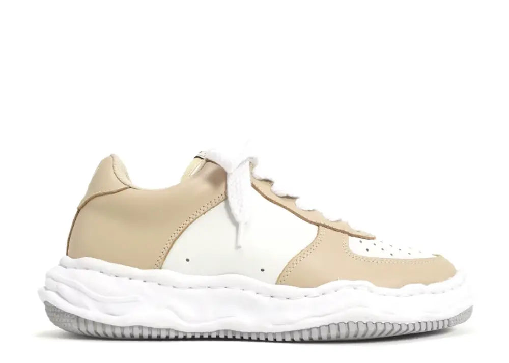 Maison Mihara Yasuhiro Wayne OG Sole Low Beige White Maison Mihara Yasuhiro