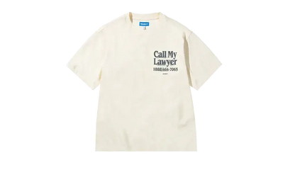 Market Studios T-Shirt Call My Lawyer 3D Butter Cream Market Studios