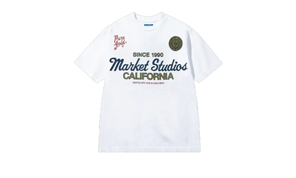 Market Studios T-Shirt Pure Gold White Market Studios