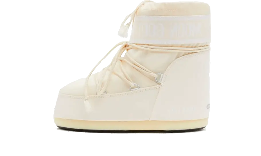 Moon Boot Icon Low Cream Nylon Moon Boot