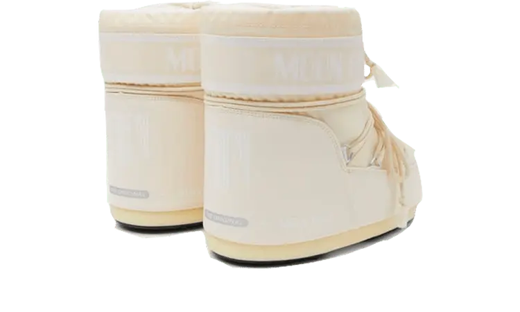 Moon Boot Icon Low Cream Nylon Moon Boot