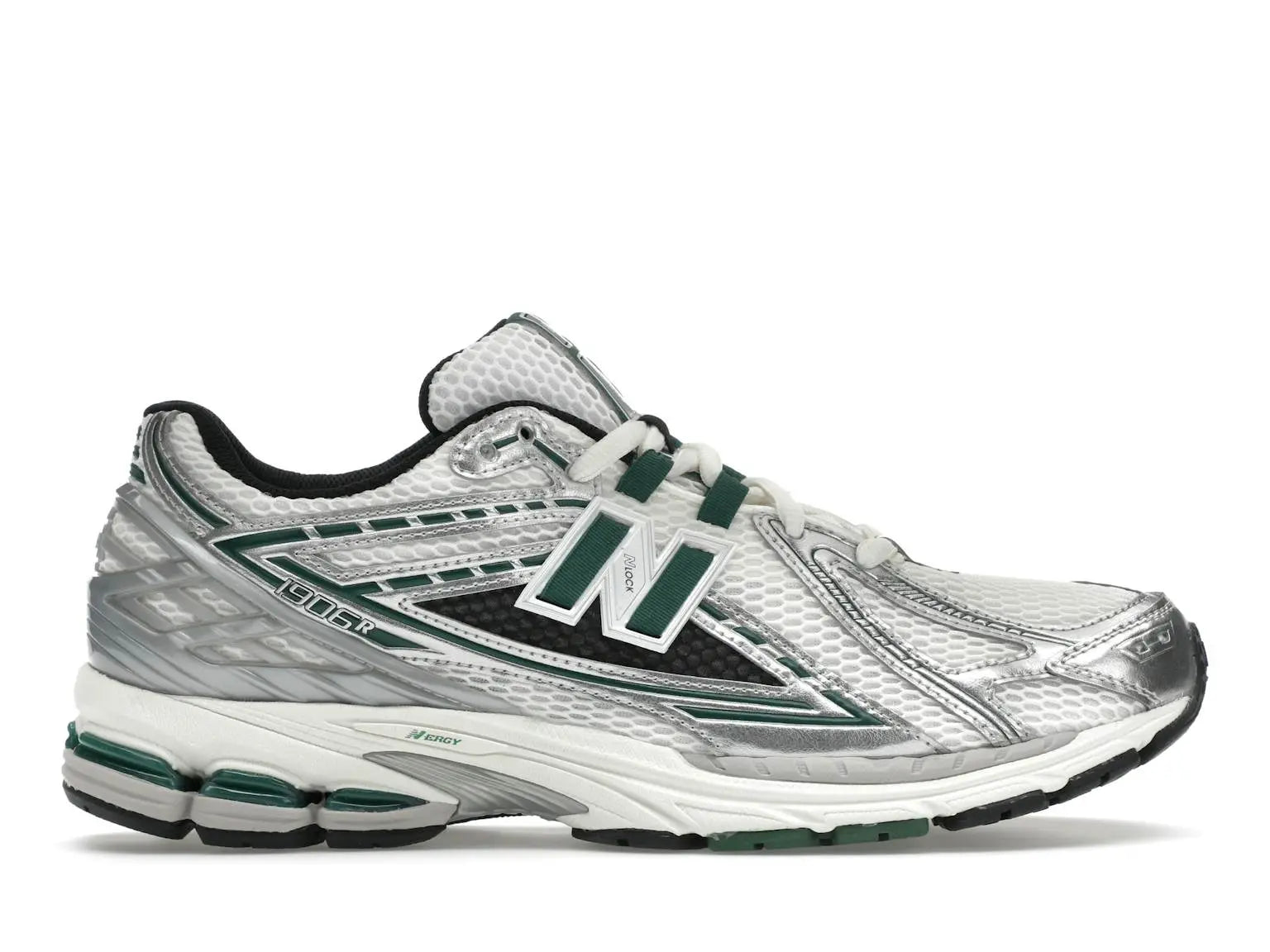 New Balance 1906R Silver Metallic Nightwatch Green New Balance