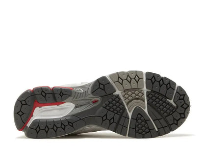 New Balance 2002R Silver Metallic Team Red New Balance