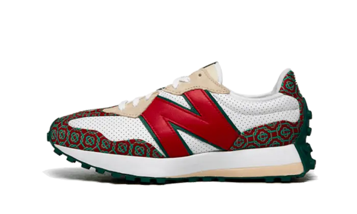 New Balance 327 Casablanca Red Monogram New Balance
