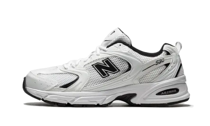 New Balance 530 White Black Details New Balance