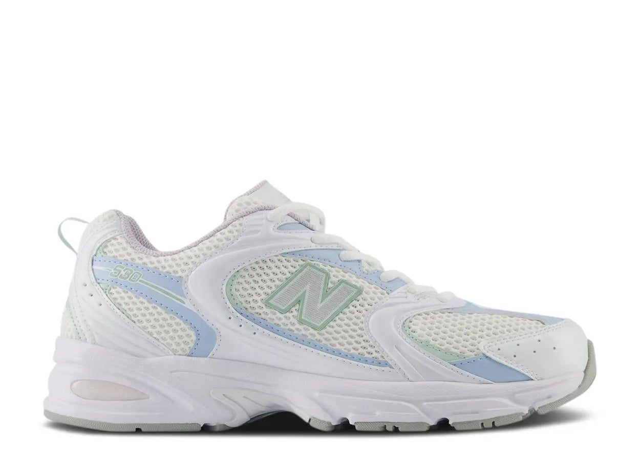 New Balance 530 White Light Chrome Blue Clay Ash New Balance