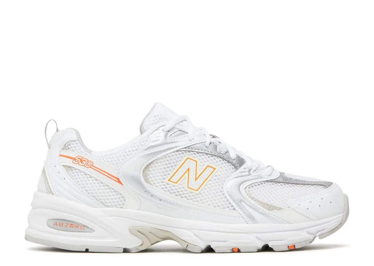 New Balance 530 White Silver Retro Orange New Balance