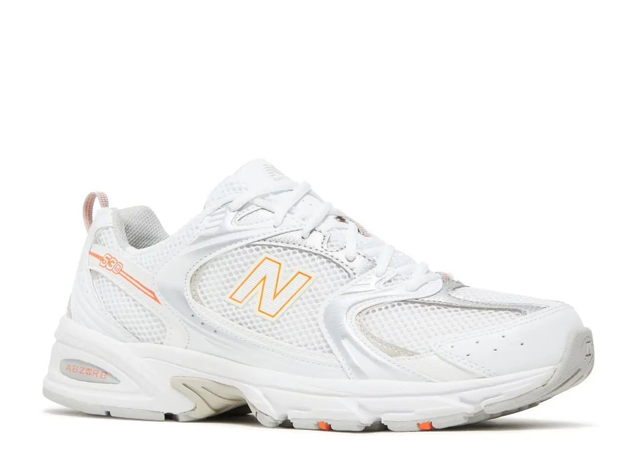 New Balance 530 White Silver Retro Orange New Balance