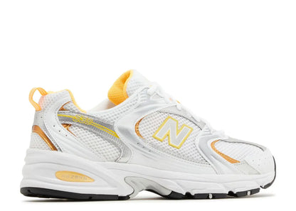 New Balance 530 White Vibrant Apricot Silver Metallic New Balance