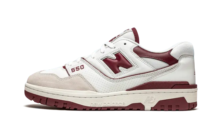 New Balance 550 Sea Salt Burgundy New Balance