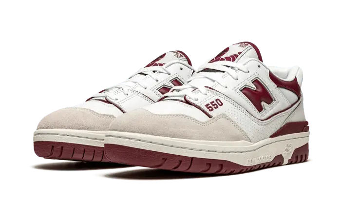 New Balance 550 Sea Salt Burgundy New Balance