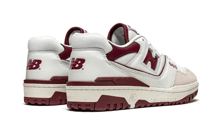 New Balance 550 Sea Salt Burgundy New Balance